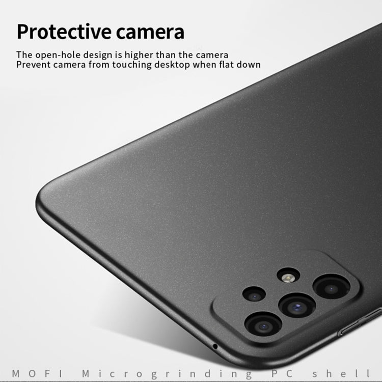 For Samsung Galaxy A73 5G MOFI Fandun Series Frosted PC Ultra-thin All-inclusive Phone Case(Gray) - free shipping - PMC TechLife - Order now!