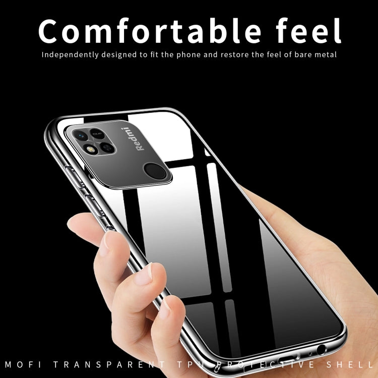For Xiaomi Redmi 10 Power / 10C MOFI Ming Series Ultra-thin TPU Phone Case(Transparent) - Xiaomi Cases by MOFI | Online Shopping South Africa | PMC TechLife