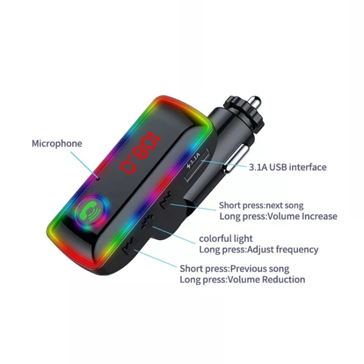 F11  USB Charger Car Player Blue Tooth  Fm Transmitter Car MP3 Players - Bluetooth Car Kits by PMC TechLife | Online Shopping South Africa | PMC TechLife | Buy Now Pay Later Mobicred