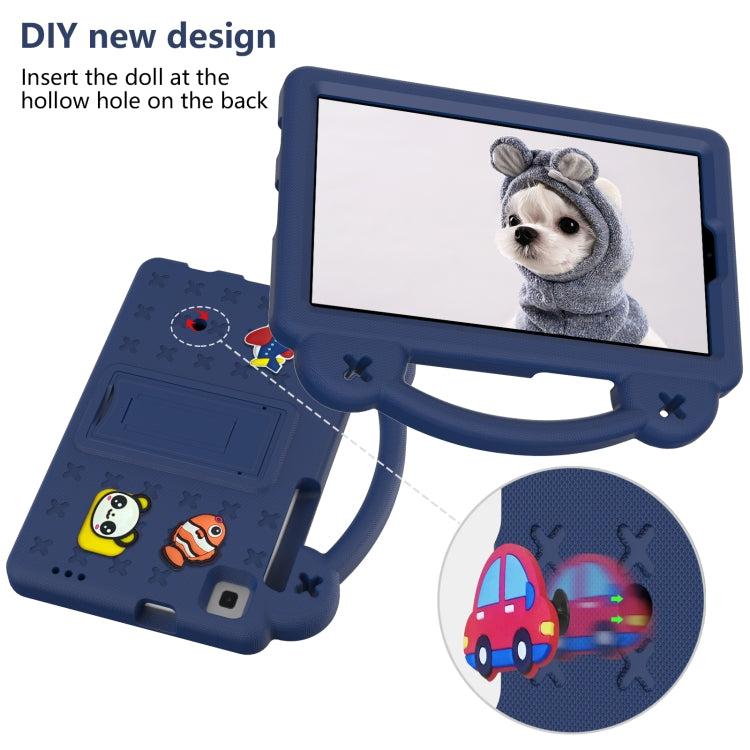 For Huawei MediaPad M3 Lite 8.0 Handle Kickstand Children EVA Shockproof Tablet Case(Navy Blue) - Huawei by PMC TechLife | Online Shopping South Africa | PMC TechLife | Buy Now Pay Later Mobicred