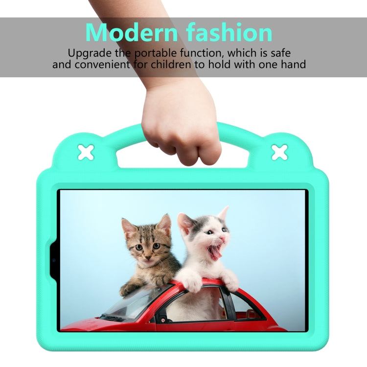 For Huawei MediaPad M5 8.4 Handle Kickstand Children EVA Shockproof Tablet Case(Mint Green) - Huawei by PMC TechLife | Online Shopping South Africa | PMC TechLife | Buy Now Pay Later Mobicred