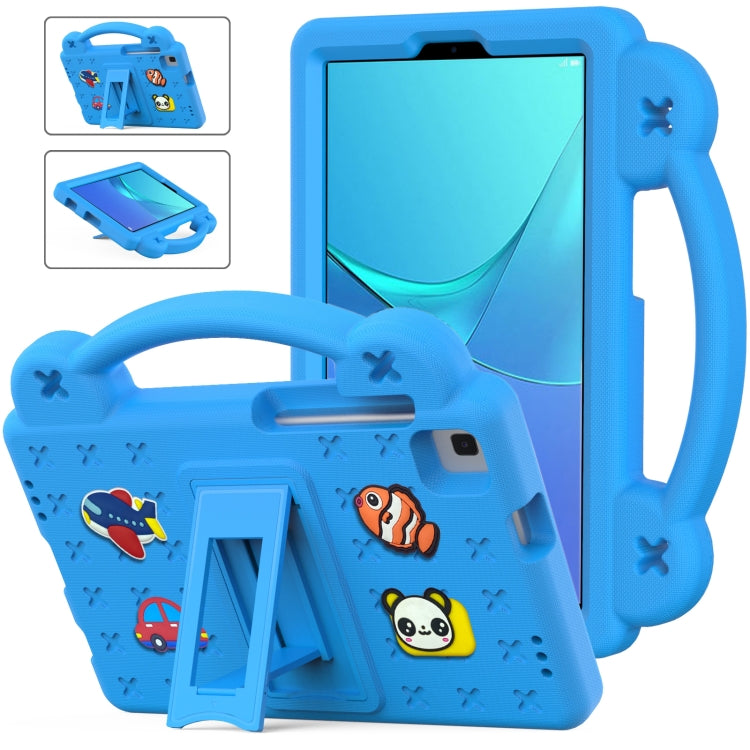 For Huawei MediaPad M5 8.4 Handle Kickstand Children EVA Shockproof Tablet Case(Sky Blue) - Huawei by PMC TechLife | Online Shopping South Africa | PMC TechLife | Buy Now Pay Later Mobicred