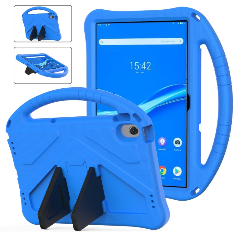 For Lenovo Tab M10 Plus 10.6 3rd Gen TB125FU 2022 EVA Shockproof Tablet Case with Holder(Blue) - free shipping - PMC TechLife - Order now!