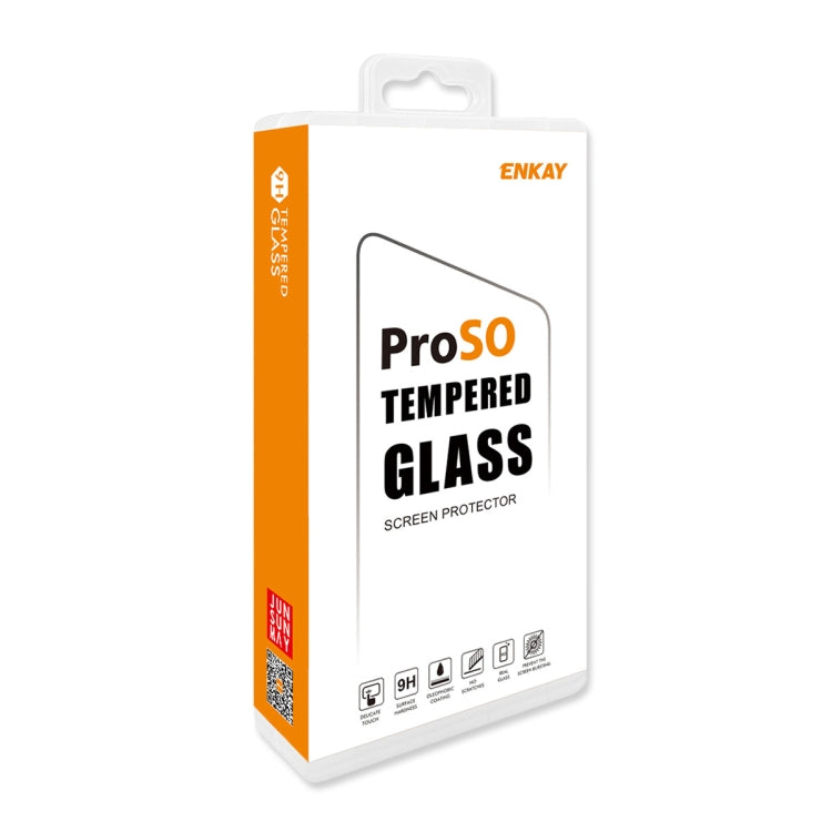 For iPhone 16e / 14 / 13 / 13 Pro 5pcs ENKAY 6D Full Glue Tempered Glass Full Film - free shipping - PMc TechLife - Order now!