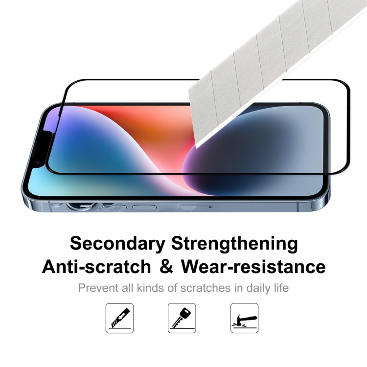 For iPhone 16e / 14 / 13 / 13 Pro 5pcs ENKAY 6D Full Glue Tempered Glass Full Film - free shipping - PMc TechLife - Order now!