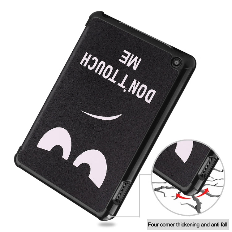 For Amazon Fire 7 12th 2022 JSM Smart Leather Tablet Case(Big Eye) - free shipping - PMc TechLife - Order now!