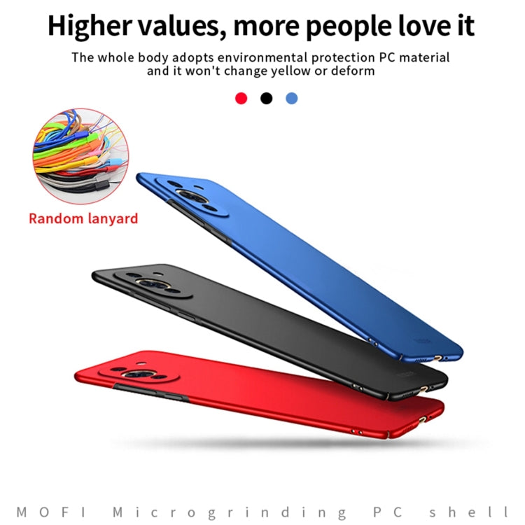 For Huawei Nova 10 MOFI Frosted PC Ultra-thin Hard Case(Red) - Huawei Cases by MOFI | Online Shopping South Africa | PMC TechLife | Buy Now Pay Later Mobicred