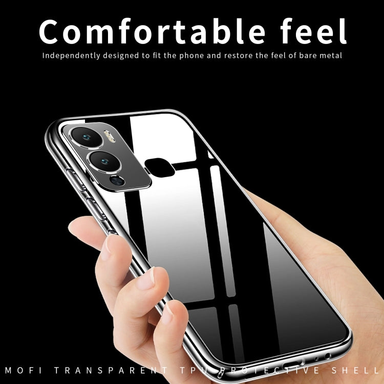 For Infinix Hot 12i MOFI Ming Series Ultra-thin TPU Phone Case(Transparent) - Infinix Cases by MOFI | Online Shopping South Africa | PMC TechLife | Buy Now Pay Later Mobicred