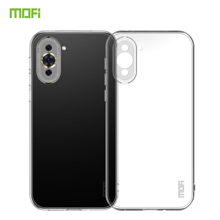 For Huawei Nova 10 5G MOFI Ming Series Ultra-thin TPU Phone Case(Transparent) - Huawei Cases by MOFI | Online Shopping South Africa | PMC TechLife