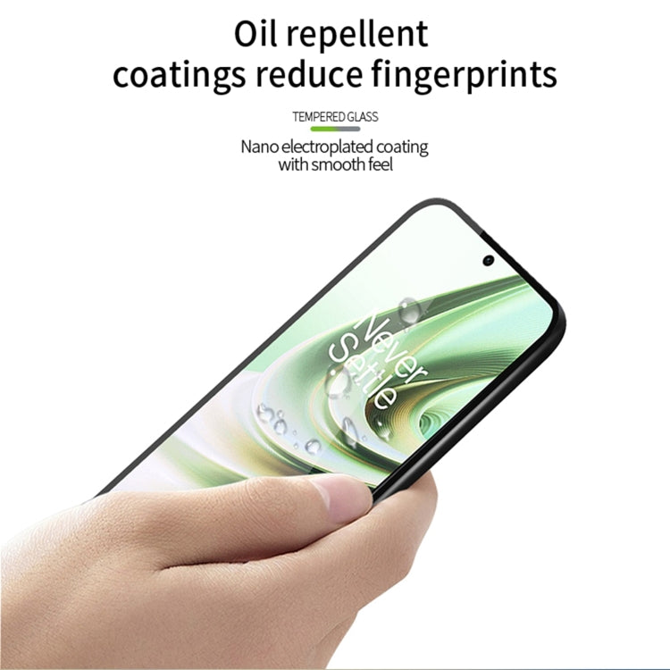 For OnePlus Ace Pro MOFI 9H 2.5D Full Screen Tempered Glass Film(Black) - OnePlus Cases by MOFI | Online Shopping South Africa | PMC TechLife