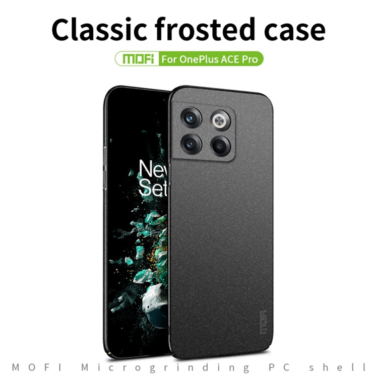 For OnePlus Ace Pro MOFI Frosted PC Ultra-thin Hard Phone Case(Green) -  by MOFI | Online Shopping South Africa | PMC TechLife | Buy Now Pay Later Mobicred