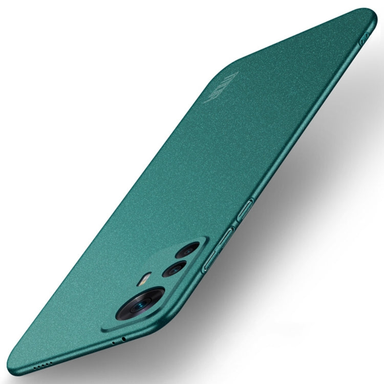 For Xiaomi 12T / 12T Pro / Redmi K50 Ultra MOFI Frosted PC Ultra-thin Hard Phone Case(Green) - free shipping - PMC TechLife - Order now!