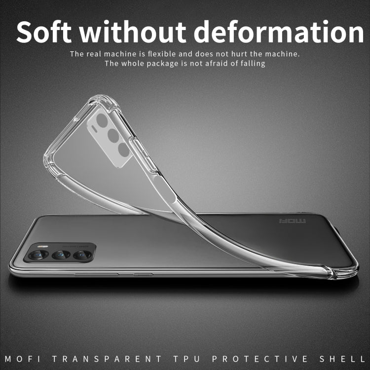 For Motorola Moto G42 MOFI Ming Series Ultra-thin TPU Phone Case(Transparent) - Motorola Cases by MOFI | Online Shopping South Africa | PMC TechLife | Buy Now Pay Later Mobicred