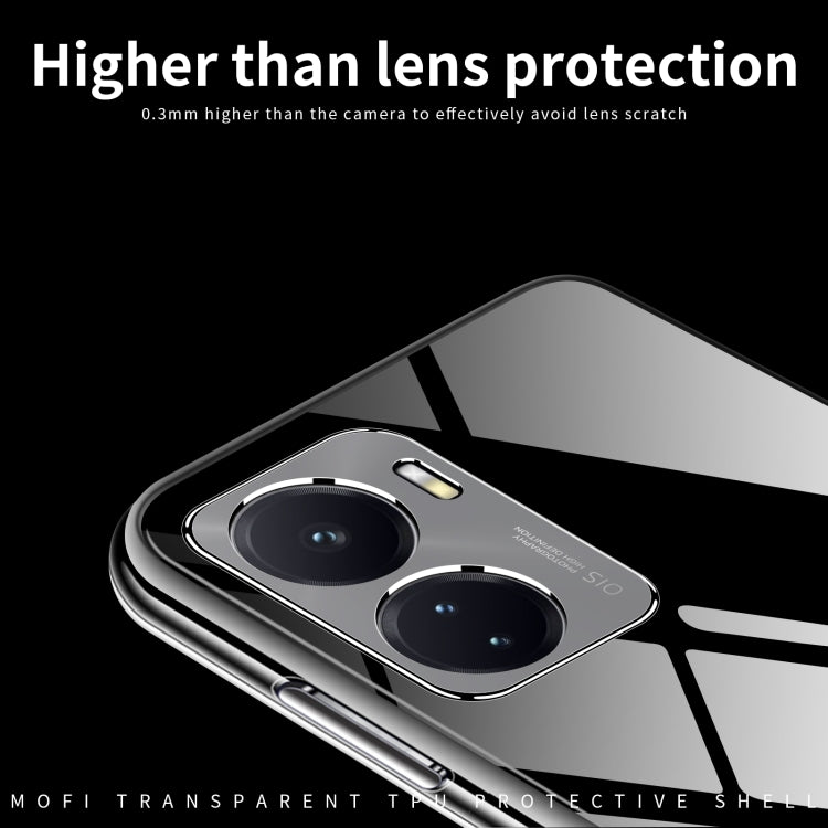 For vivo iQOO Z6 MOFI Ming Series Ultra-thin TPU Phone Case(Transparent) - vivo Cases by MOFI | Online Shopping South Africa | PMC TechLife