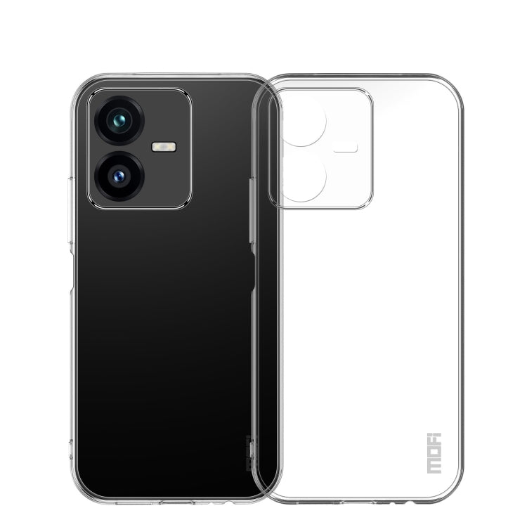 For vivo Y22 / Y22s MOFI Ming Series Ultra-thin TPU Phone Case(Transparent) - vivo Cases by MOFI | Online Shopping South Africa | PMC TechLife