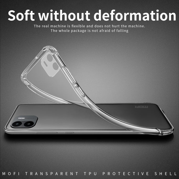For Xiaomi Redmi A1 MOFI Ming Series Ultra-thin TPU Phone Case(Transparent) - Xiaomi Cases by MOFI | Online Shopping South Africa | PMC TechLife