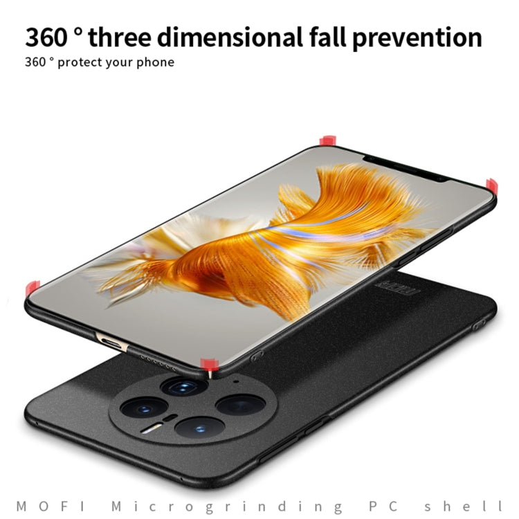 For Huawei Mate 50 Pro MOFI Fandun Series Frosted Ultra-thin PC Hard Phone Case(Red) - Huawei Cases by MOFI | Online Shopping South Africa | PMC TechLife | Buy Now Pay Later Mobicred