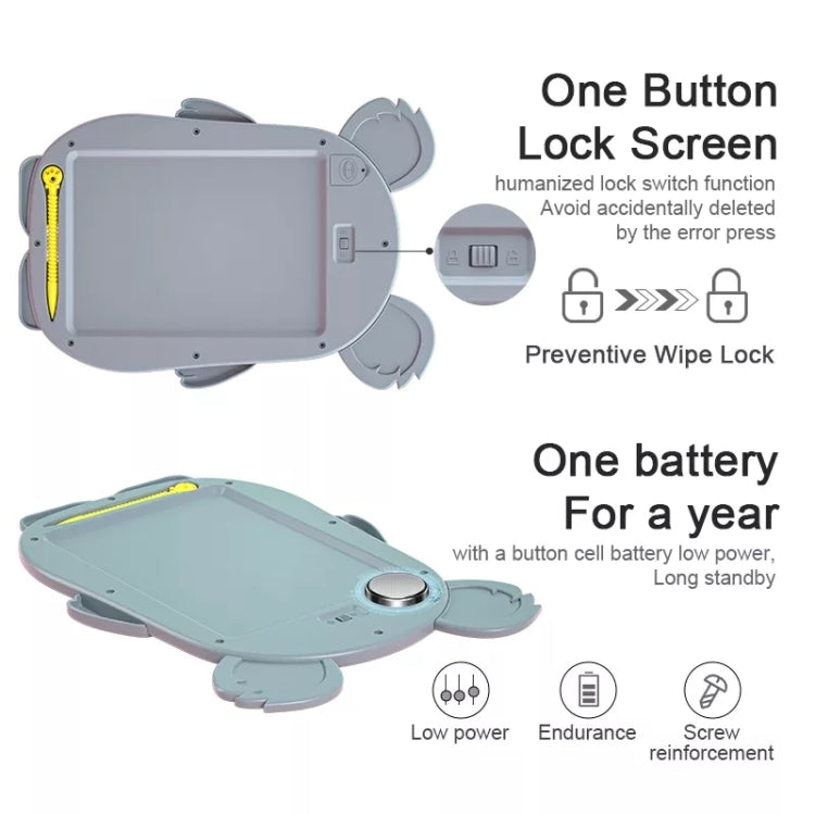 HYD-8511 Cartoon KIds LCD ABS Graffiti Drawing Colorful Hands Writing Board -  by PMC TechLife | Online Shopping South Africa | PMC TechLife | Buy Now Pay Later Mobicred