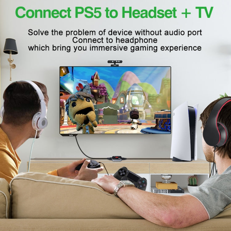 AYSA-11V21 8K/60Hz YbCr420 HDR10 Output 7.1 HDMI8K Audio Separator 2.1 Audio separator - Switch by PMC Jewellery | Online Shopping South Africa | PMC Jewellery | Buy Now Pay Later Mobicred