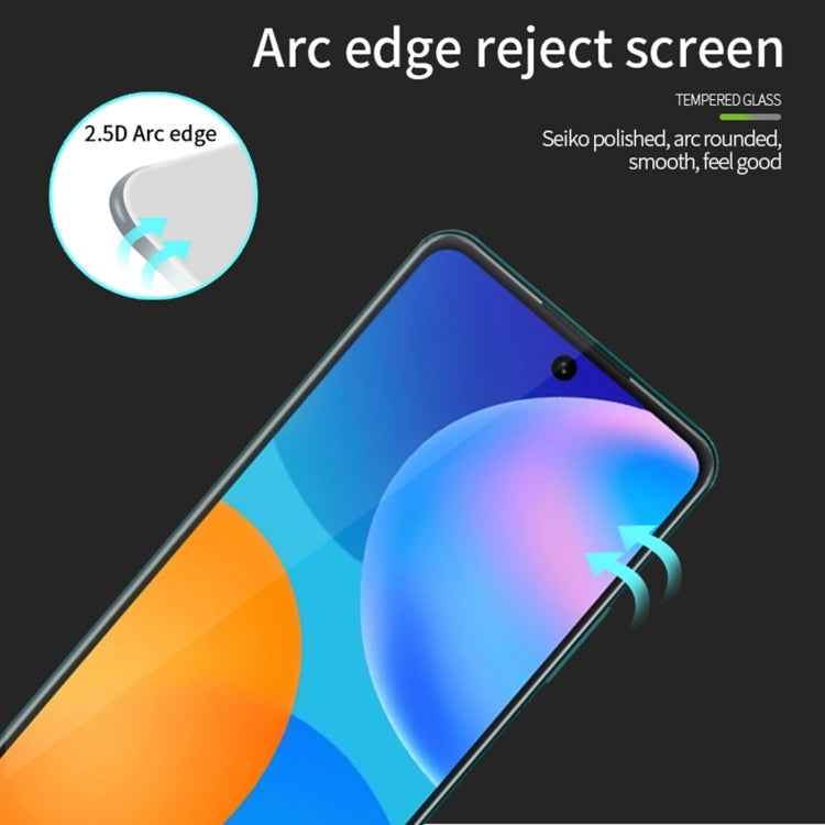 For Xiaomi 12T / 12T Pro MOFI 9H 2.5D Full Screen Tempered Glass Film(Black) -  by MOFI | Online Shopping South Africa | PMC TechLife