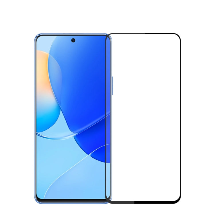 For Huawei Nova Y90 MOFI 9H 2.5D Full Screen Tempered Glass Film(Black) - Huawei Tempered Glass by MOFI | Online Shopping South Africa | PMC TechLife | Buy Now Pay Later Mobicred