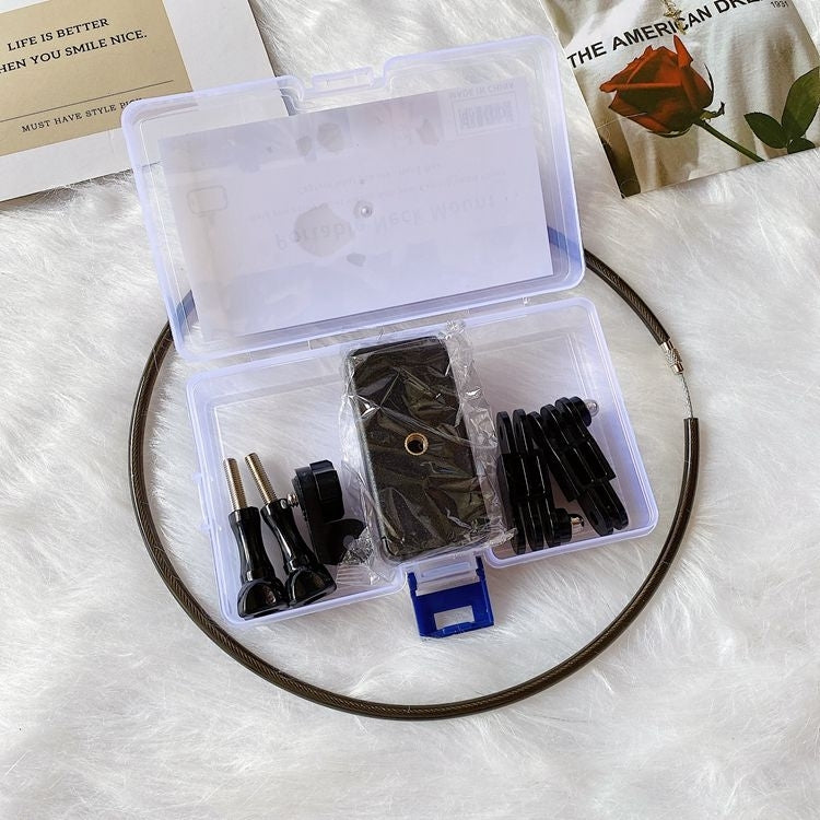 Standard Collar Lazy Adjustable Neck Bracket for GoPro Action Camera Smartphones - Holder by PMC TechLife | Online Shopping South Africa | PMC TechLife | Buy Now Pay Later Mobicred