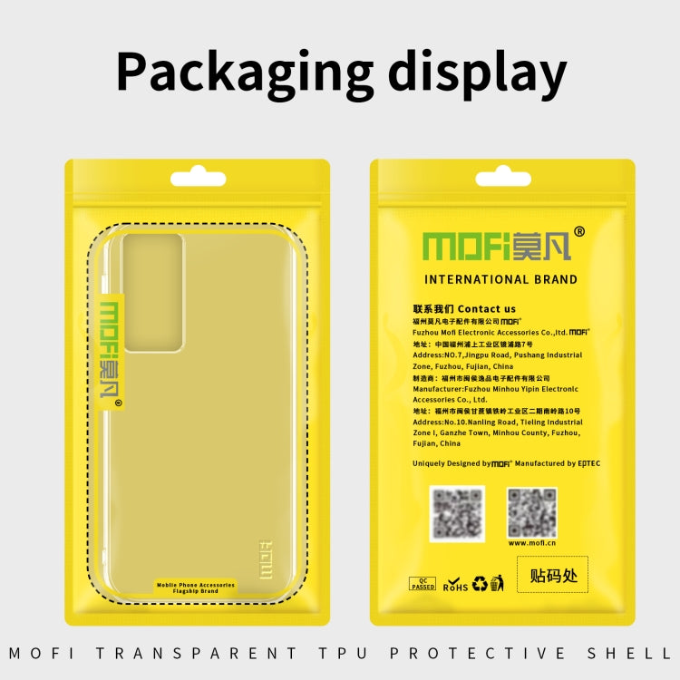 For Sony Xperia 5 IV MOFI Ming Series Ultra-thin TPU Phone Case(Transparent) - Sony Cases by MOFI | Online Shopping South Africa | PMC TechLife | Buy Now Pay Later Mobicred