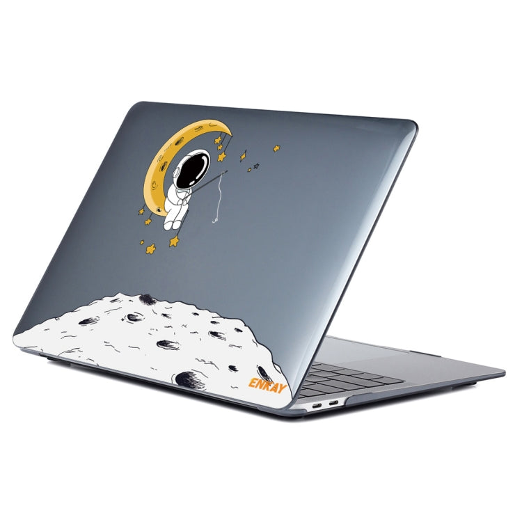 For MacBook Pro 14.2 A2442/A2779 2023 ENKAY Hat-Prince 3 in 1 Spaceman Pattern Laotop Protective Crystal Case with TPU Keyboard Film / Anti-dust Plugs, Version:US(Spaceman No.3) - free shipping - PMC Jewellery - Order now!