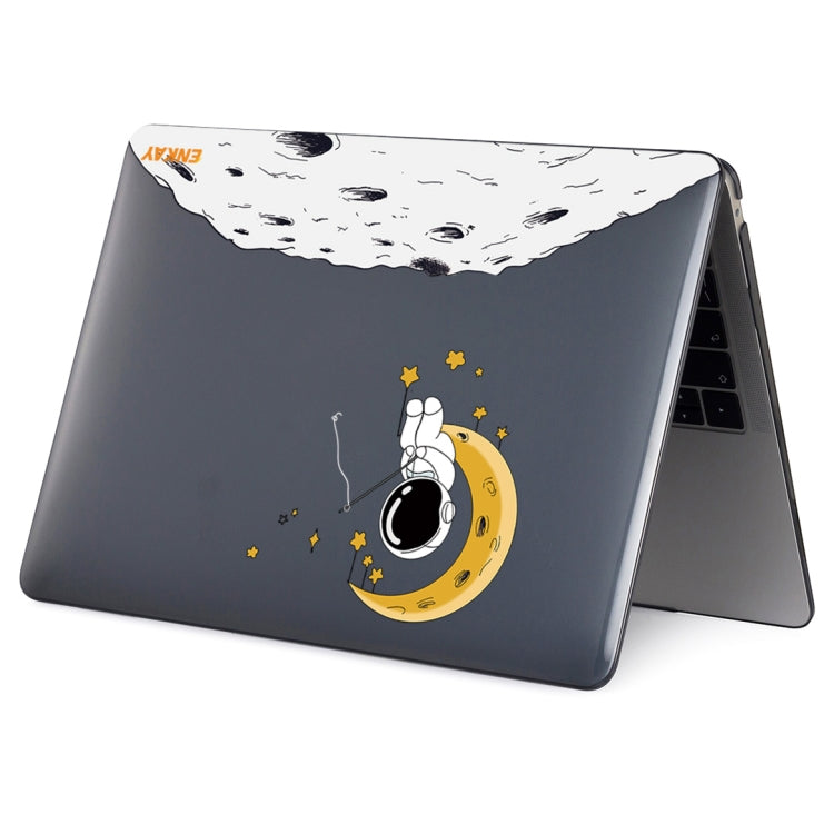 For MacBook Pro 14.2 A2442/A2779 2023 ENKAY Hat-Prince 3 in 1 Spaceman Pattern Laotop Protective Crystal Case with TPU Keyboard Film / Anti-dust Plugs, Version:US(Spaceman No.3) - free shipping - PMC Jewellery - Order now!