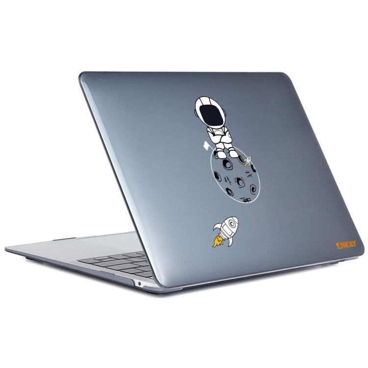 For MacBook Pro 14.2 A2442/A2779 2023 ENKAY Hat-Prince 3 in 1 Spaceman Pattern Laotop Protective Crystal Case with TPU Keyboard Film / Anti-dust Plugs, Version:US(Spaceman No.4) - MacBook Pro Cases by ENKAY | Online Shopping South Africa | PMC Jewellery | Buy Now Pay Later Mobicred