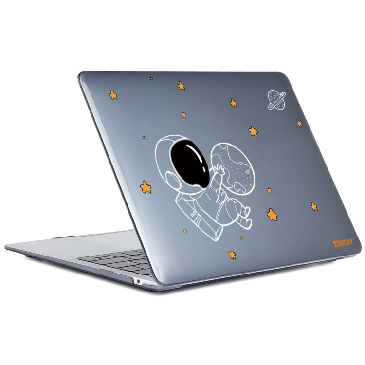 For MacBook Pro 16.2 A2485/A2880 2023 ENKAY Hat-Prince 3 in 1 Spaceman Pattern Laotop Protective Crystal Case with TPU Keyboard Film / Anti-dust Plugs, Version:US(Spaceman No.5) - free shipping - PMC Jewellery - Order now!