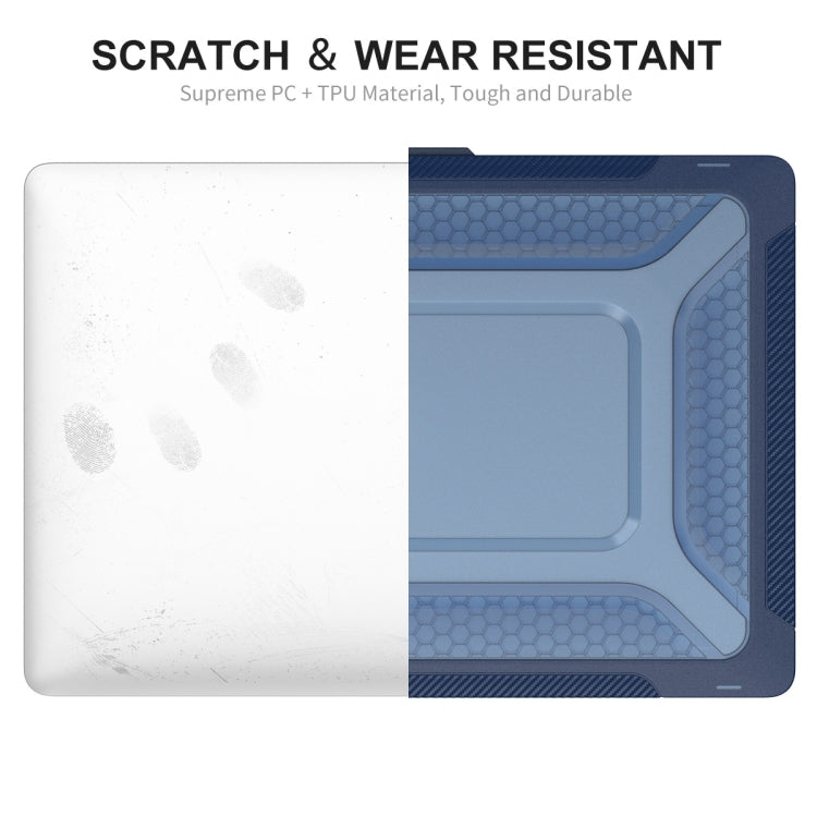 For MacBook Pro 14.2 A2442/A2779 2023 ENKAY Hat-Prince 3 in 1 Protective Bracket  Case Cover Hard Shell with TPU Keyboard Film / Anti-dust Plugs, Version:US(Grey) - free shipping - PMC Jewellery - Order now!