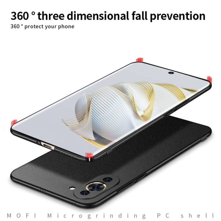 For Huawei Nova 10 MOFI Fandun Series Frosted PC Ultra-thin Phone Case(Green) - Huawei Cases by MOFI | Online Shopping South Africa | PMC TechLife | Buy Now Pay Later Mobicred