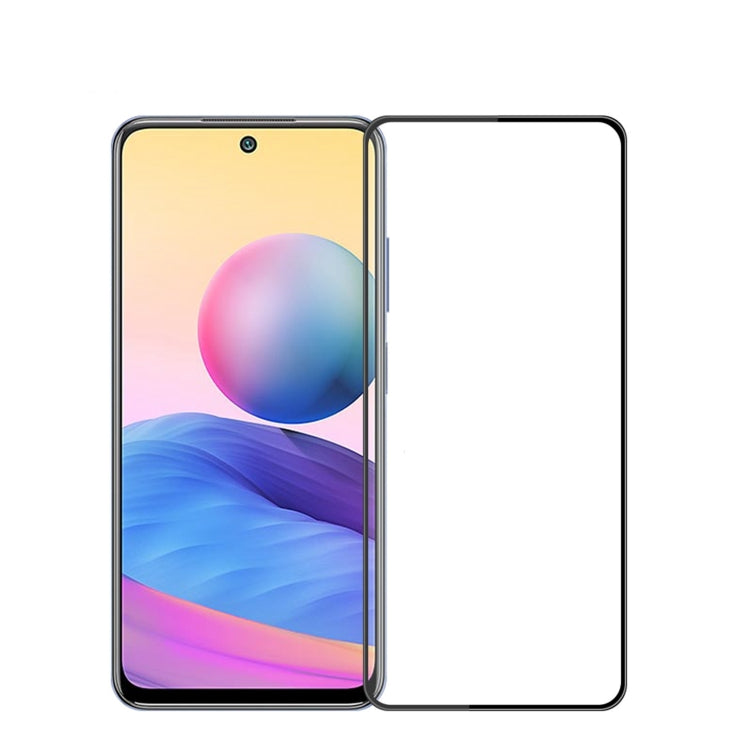 For Xiaomi 12T / 12T Pro / K50 Ultra MOFI 9H 3D Explosion-proof Curved Screen Tempered Glass Film(Black) -  by MOFI | Online Shopping South Africa | PMC TechLife | Buy Now Pay Later Mobicred
