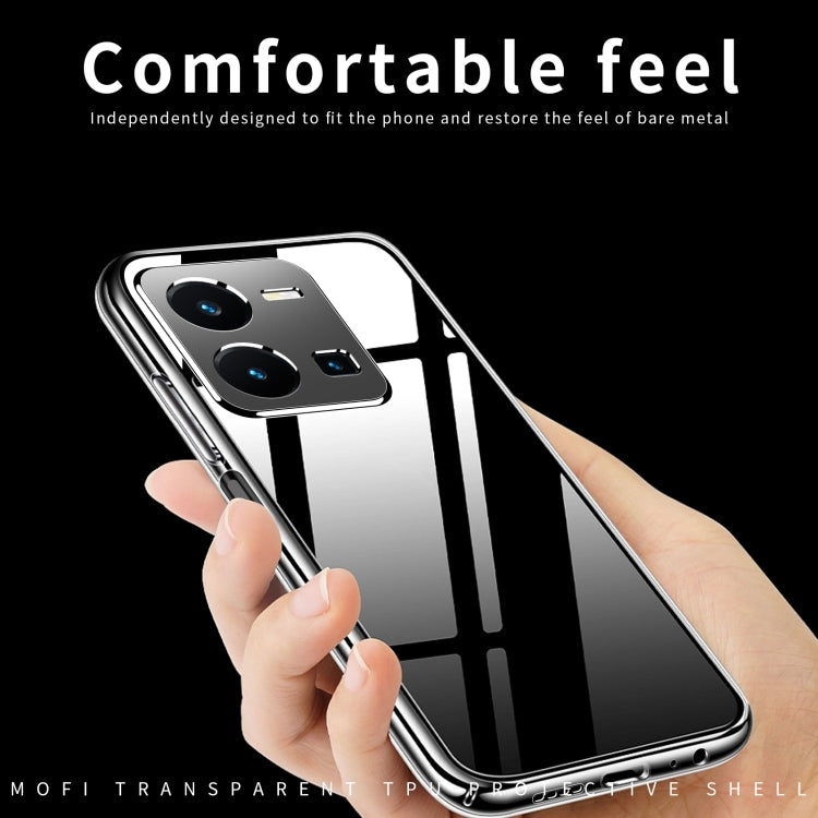 For vivo Y35 4G MOFI Ming Series Ultra-thin TPU Phone Case(Transparent) - vivo Cases by MOFI | Online Shopping South Africa | PMC TechLife
