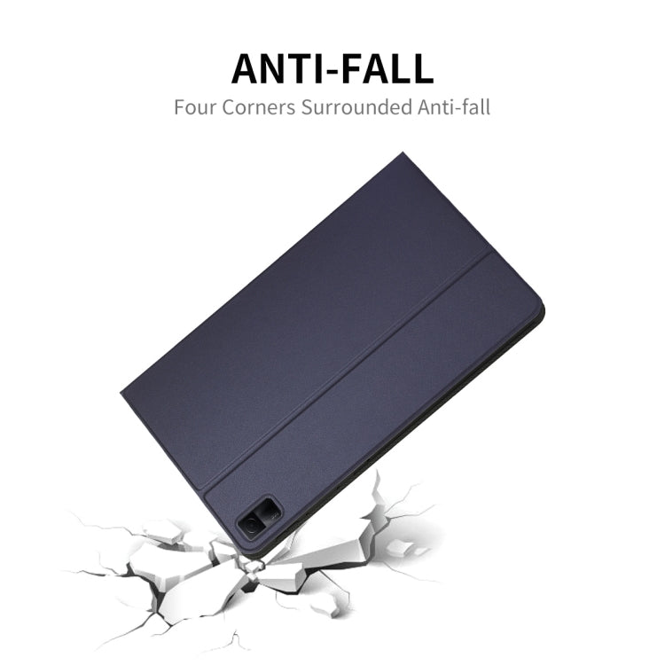 For Xiaomi Redmi Pad 10.61 ENKAY Hat-Prince Auto Sleep and Wake Up PU Leather Stand Case Shockproof Cover(Cyan) - free shipping - PMc TechLife - Order now!