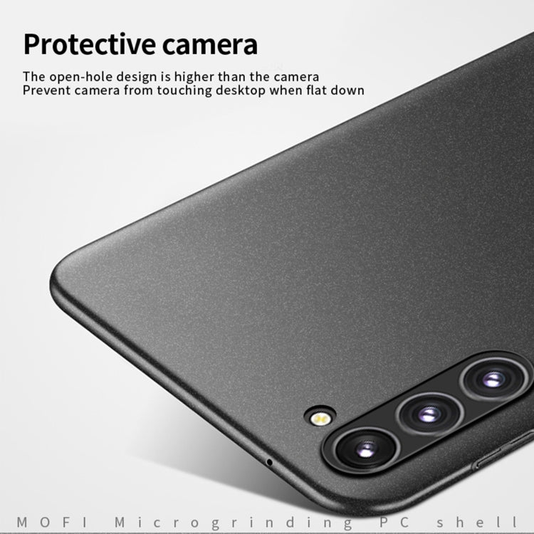 For Samsung Galaxy S23 5G MOFI Fandun Series Frosted Ultra-thin PC Hard Phone Case(Black) - Galaxy S23 5G Cases by MOFI | Online Shopping South Africa | PMC TechLife | Buy Now Pay Later Mobicred