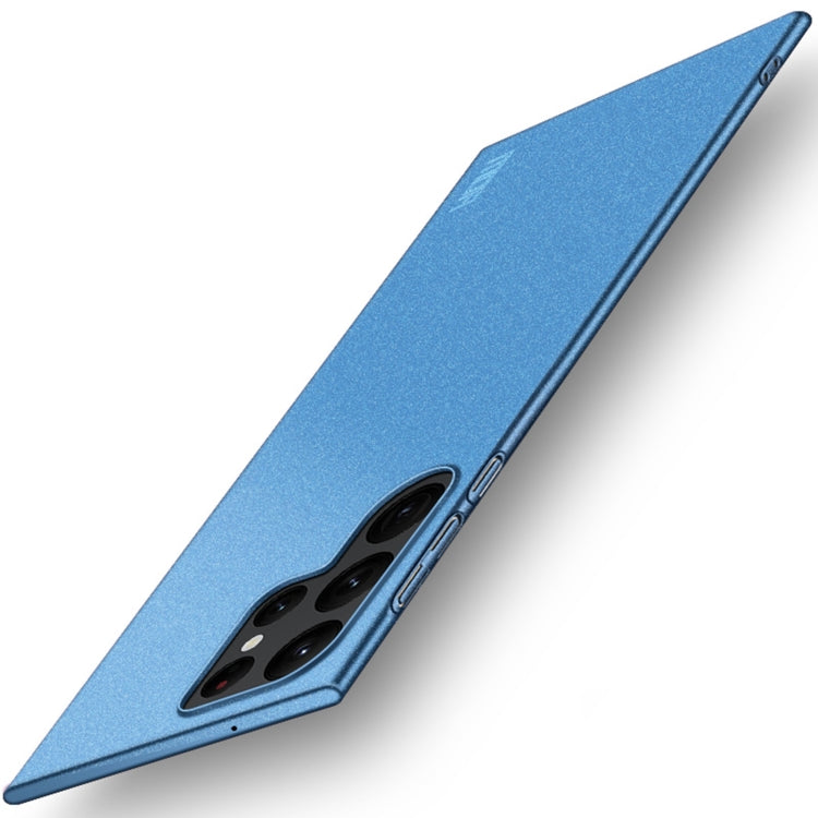 For Samsung Galaxy S23 Ultra 5G MOFI Fandun Series Frosted Ultra-thin PC Hard Phone Case(Blue) - Galaxy S23 Ultra 5G Cases by MOFI | Online Shopping South Africa | PMC TechLife | Buy Now Pay Later Mobicred