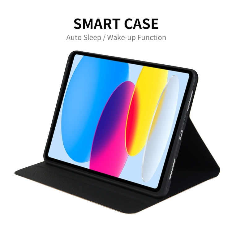 For iPad 2025 / 2022 ENKAY PC Back Cover Smart Leather Tablet Case with Pen Slot & Holder(Dark Blue) - free shipping - PMc TechLife - Order now!