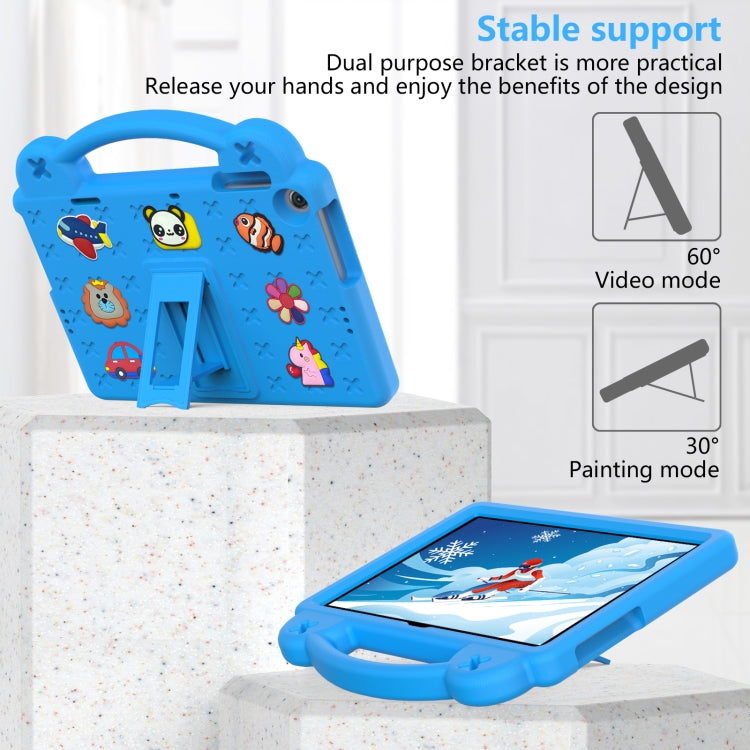 For Lenovo Tab M10 3rd Gen TB328FU / TB328XU 2022 10.1 Handle Kickstand Children EVA Shockproof Tablet Case(Sky Blue) - Lenovo by PMC TechLife | Online Shopping South Africa | PMC TechLife | Buy Now Pay Later Mobicred