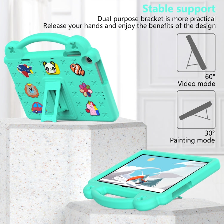 For Huawei Enjoy Tablet 2 10.1 Handle Kickstand Children EVA Shockproof Tablet Case(Mint Green) - Huawei by PMC TechLife | Online Shopping South Africa | PMC TechLife | Buy Now Pay Later Mobicred
