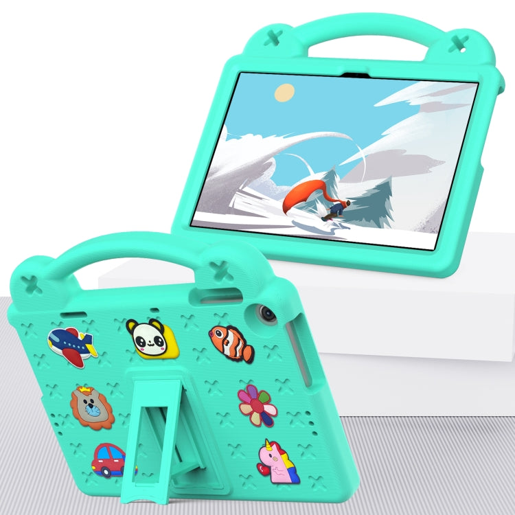 For Huawei Enjoy Tablet 2 10.1 Handle Kickstand Children EVA Shockproof Tablet Case(Mint Green) - Huawei by PMC TechLife | Online Shopping South Africa | PMC TechLife | Buy Now Pay Later Mobicred