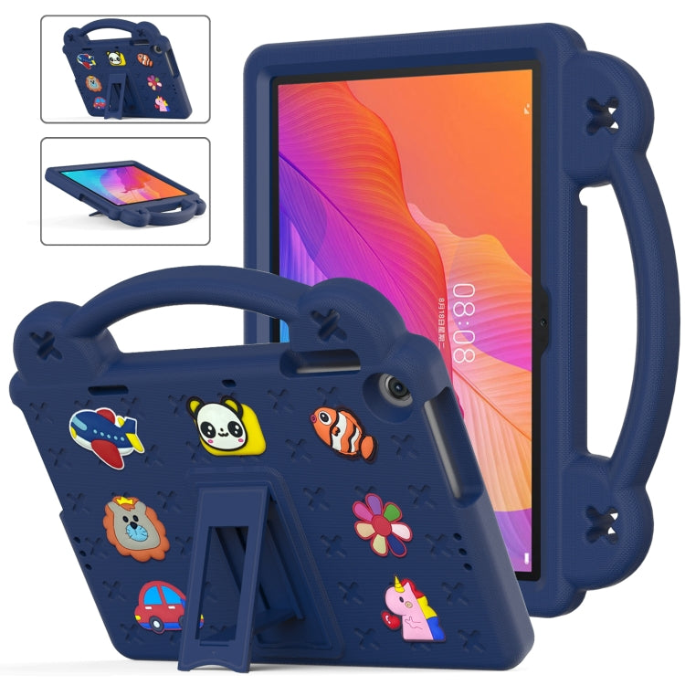 For Huawei Enjoy Tablet 2 10.1 Handle Kickstand Children EVA Shockproof Tablet Case(Navy Blue) - Huawei by PMC TechLife | Online Shopping South Africa | PMC TechLife | Buy Now Pay Later Mobicred