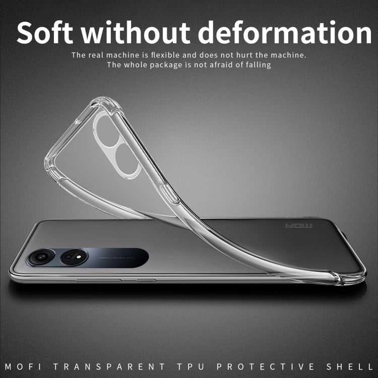 For OPPO A1 Pro MOFI Ming Series Ultra-thin TPU Phone Case(Transparent) - OPPO Cases by MOFI | Online Shopping South Africa | PMC TechLife