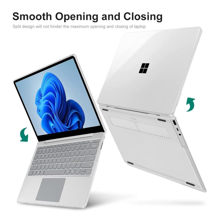 For Microsoft Surface Laptop 3/4/5 13.5 Steel 1868/1951 ENKAY Hat-Prince Shockproof Crystal Hard Case(Black) - free shipping - PMC TechLife - Order now!