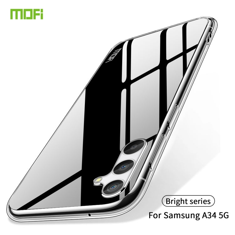 For Samsung Galaxy A34 5G MOFI Ming Series Ultra-thin TPU Phone Case - free shipping - PMC TechLife - Order now!