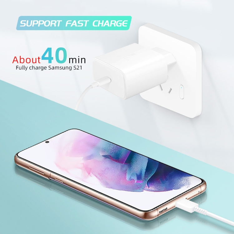 M135 45W USB-C / Type-C Port Fast Charger with 5A Type-C to Type-C Cable, US Plug(Black) - USB Charger by PMC TechLife | Online Shopping South Africa | PMC TechLife | Buy Now Pay Later Mobicred