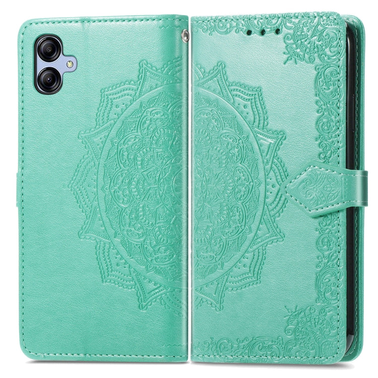 For Samsung Galaxy A04e Mandala Flower Embossed Leather Phone Case(Green) - free shipping - PMC TechLife - Order now!