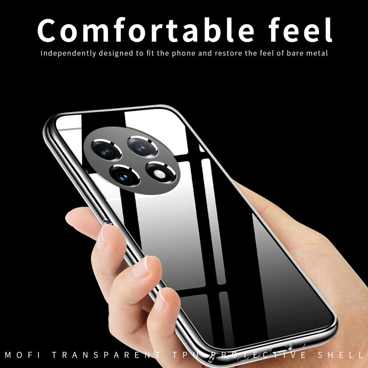 For OnePlus 11 MOFI Ming Series Ultra-thin TPU Phone Case(Transparent) - OnePlus Cases by MOFI | Online Shopping South Africa | PMC TechLife