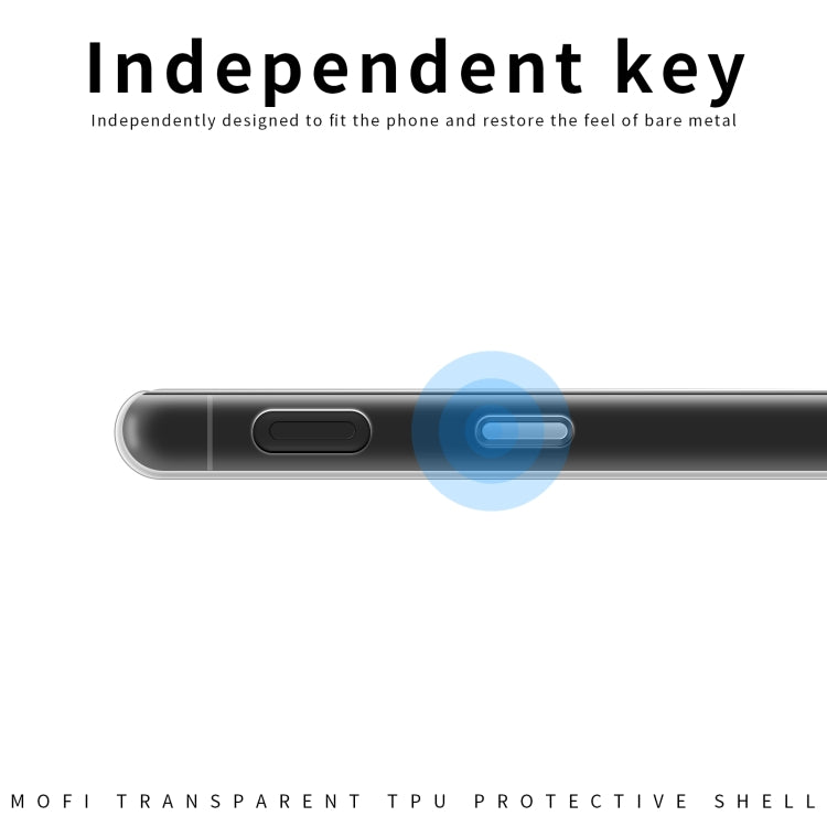 For OnePlus 11 MOFI Ming Series Ultra-thin TPU Phone Case(Transparent) - OnePlus Cases by MOFI | Online Shopping South Africa | PMC TechLife